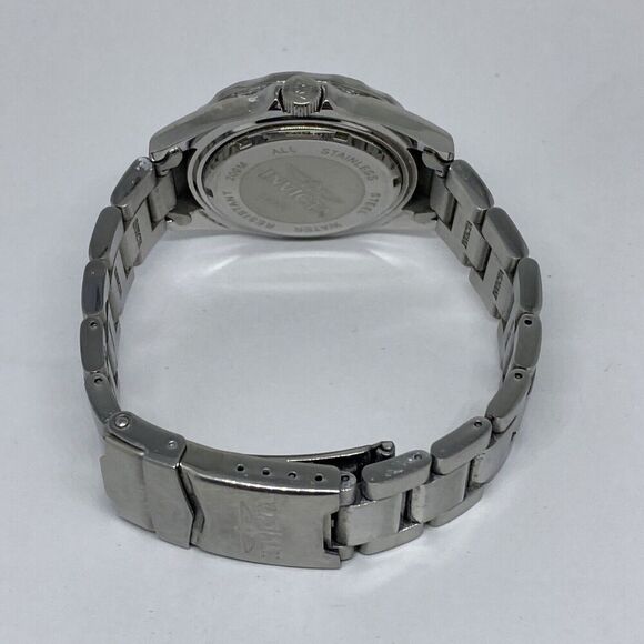 Invicta Pro Diver 8932 Men Silver Stainless Steel Analog Dial Quartz Watch RQ583 - Picture 11 of 12